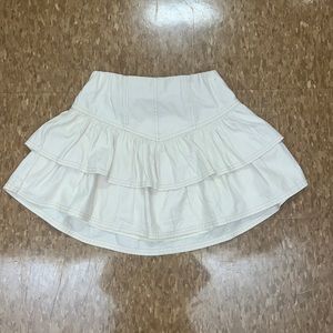 american eagle cream skirt!